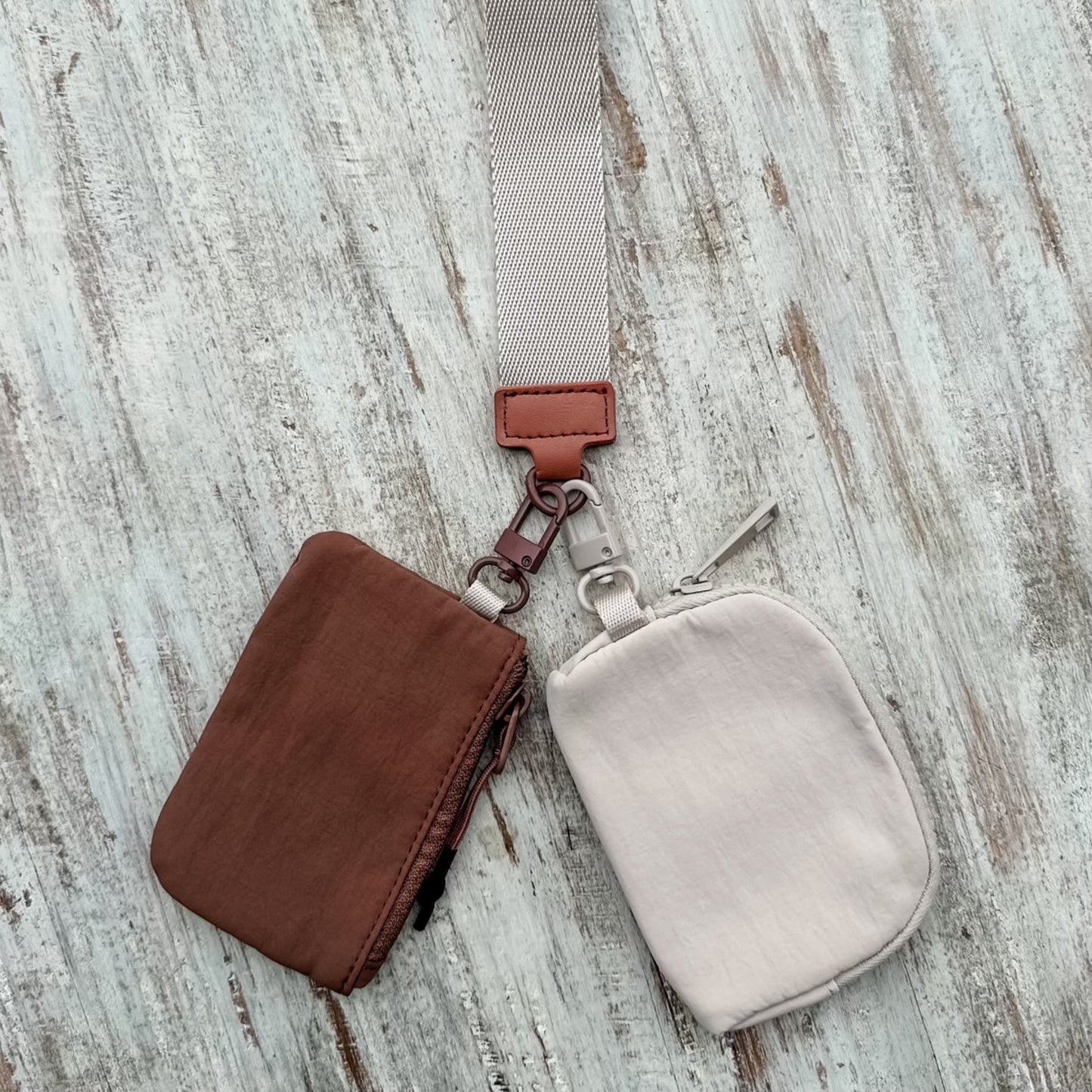 Dual Pouch Wristlet