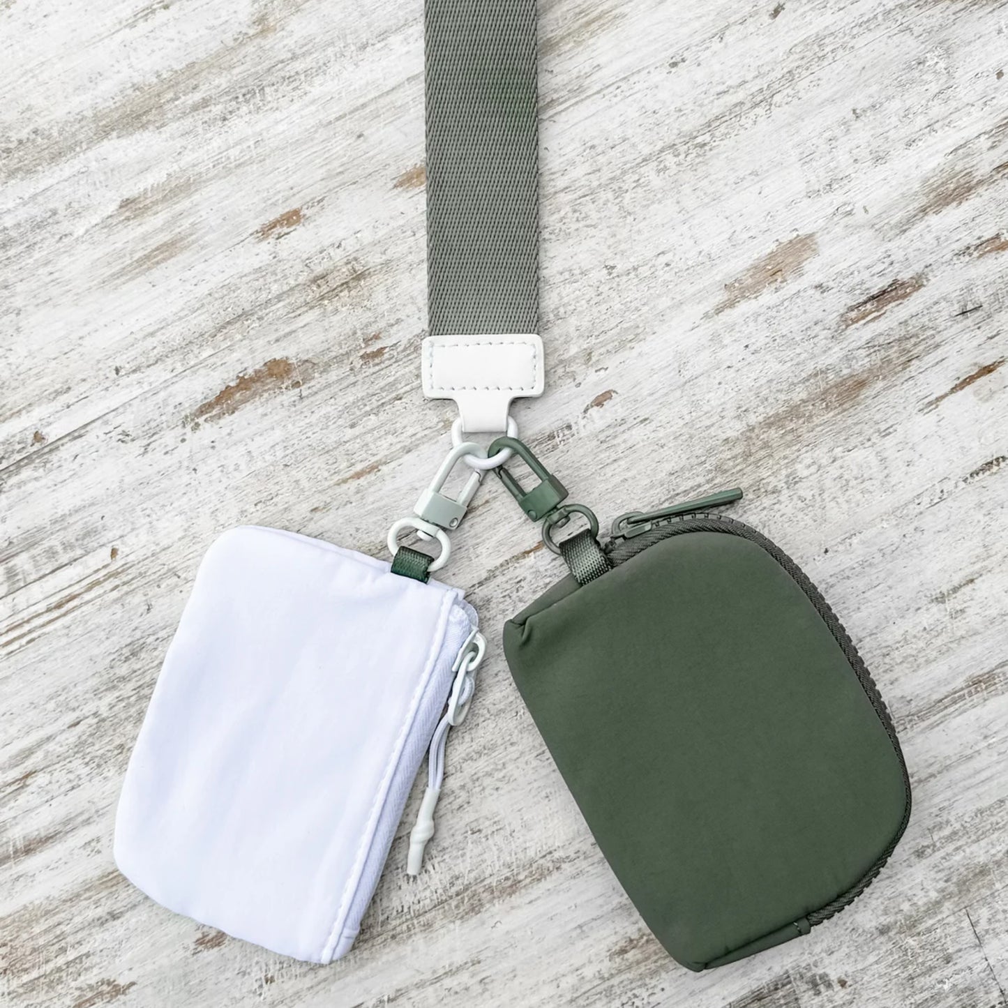 Dual Pouch Wristlet