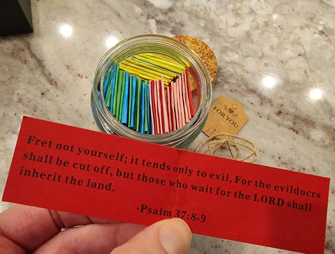 Bible Verse Jar