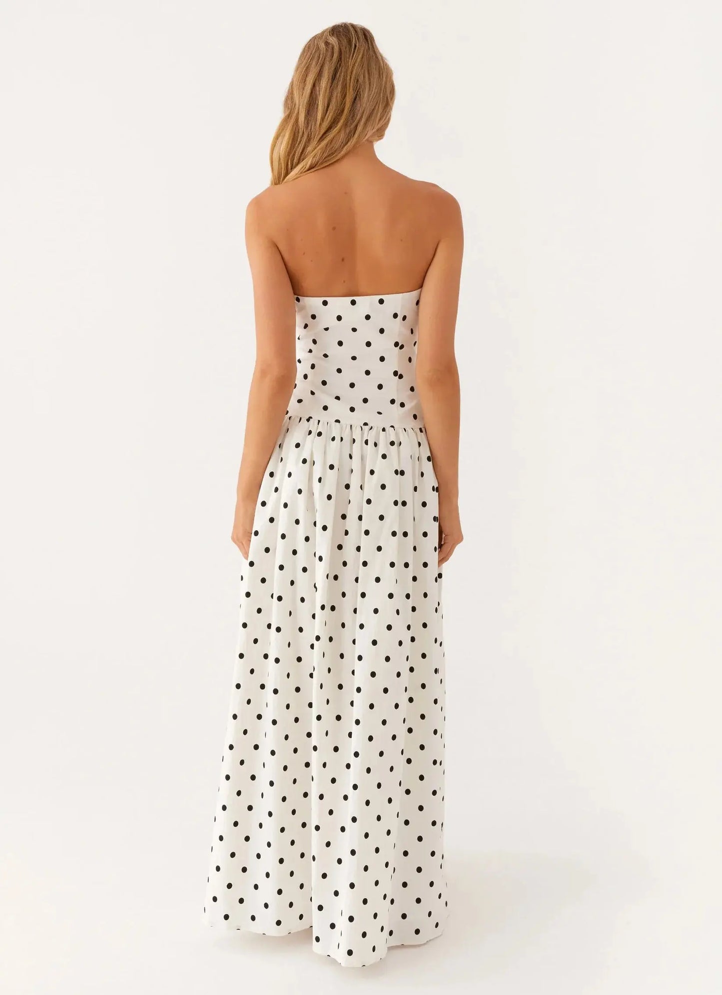 Polka Maxi Dress