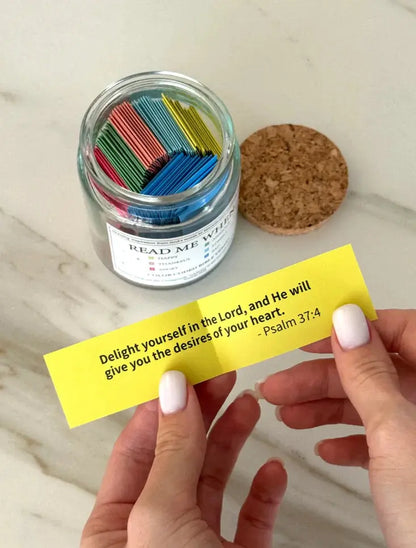 Bible Verse Jar
