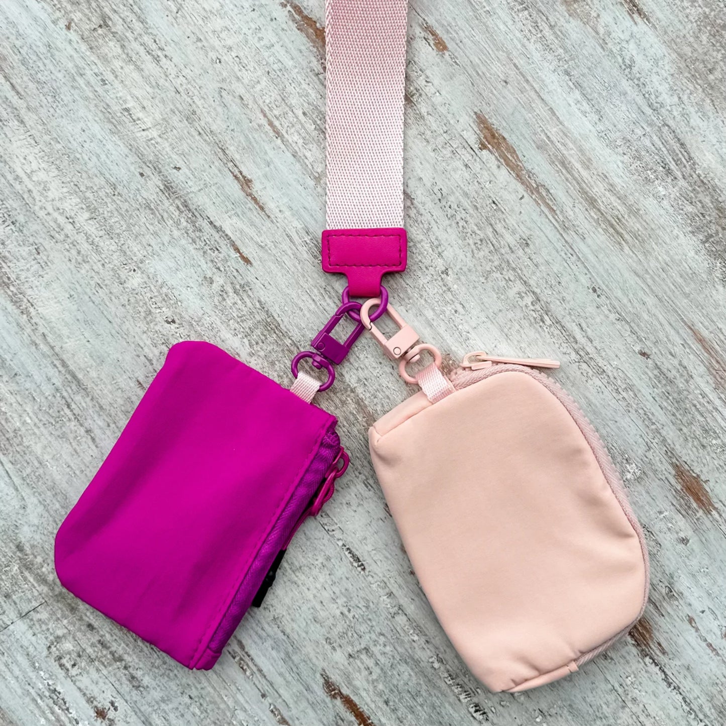 Dual Pouch Wristlet